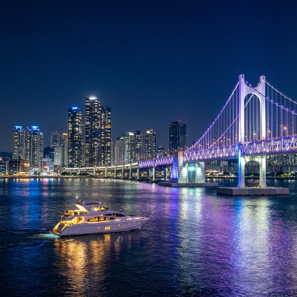 [부산] 해운대 & 광안리 럭셔리 요트 투어 1박 2일