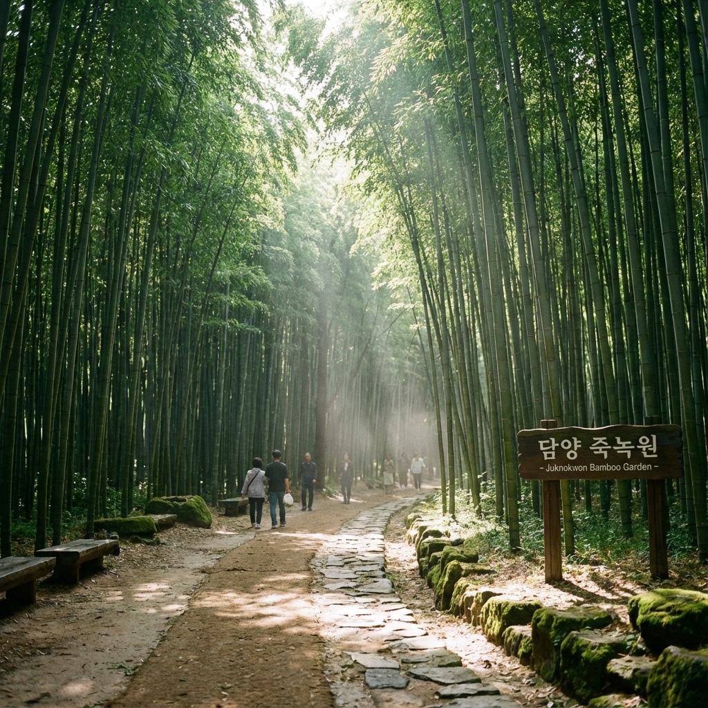 [담양] 대나무 숲 죽녹원 & 메타세콰이어 길 힐링 산책